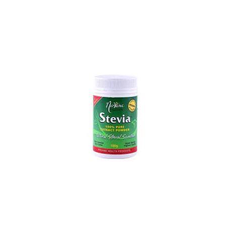 NIRVANA ORGANICS STEVIA 100% PURE EXTRACT POWDER 100G