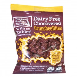 FABULOUS FREEFROM FACTORY DAIRY FREE CHOCOVERED CRUNCHEE BITES 65G