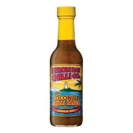 BYRON BAY CHILLI CO FIERY COCONUT CHILLI SAUCE 250ML