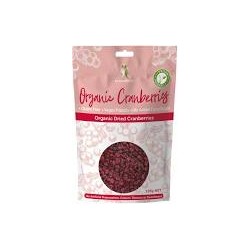 DR SUPERFOODS ORGANIC CRANBERRIES 125G