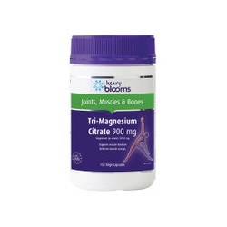 HENRY BLOOMS TRI MAGNESIUM CITRATE 900MG 150 VEGE CAPSULES