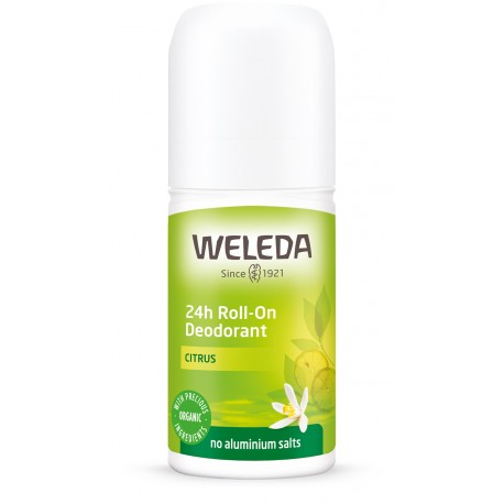 WELEDA 24HOUR ROLL ON DEODORANT CITRUS 50ML