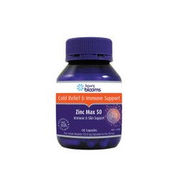 HENRY BLOOMS ZINC MAX 50 60 CAPSULES