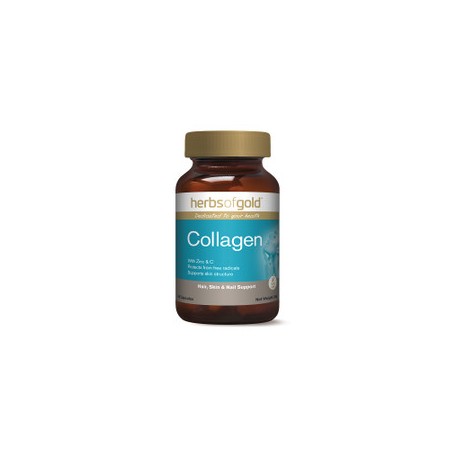 HERBS OF GOLD COLLAGEN HAIR SKIN AND NAIL SUPPORT 30 CAPSULES