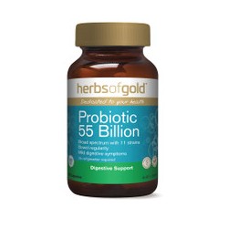 HERBS OF GOLD PROBIOTIC 55 BILLION 30 CAPSULES