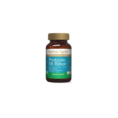 HERBS OF GOLD PROBIOTIC 55 BILLION 30 CAPSULES