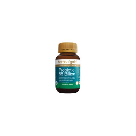 HERBS OF GOLD PROBIOTIC 55 BILLION 60 CAPSULES