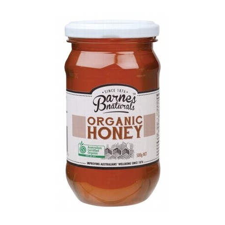 BARNES NATURALS ORGANIC HONEY 500G