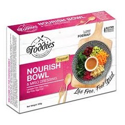 FODDIES NOURISH BOWL AND MISO DRESSING 350G