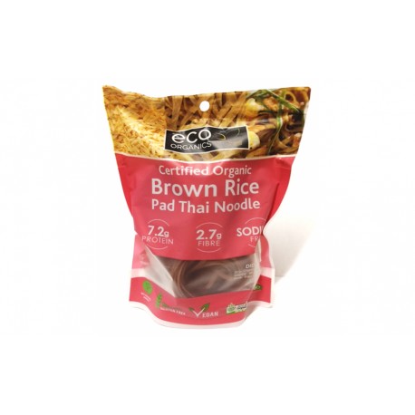 ECO ORGANICS CERTIFIED ORGANIC BROWN RICE PAD THAI NOODLE 200G