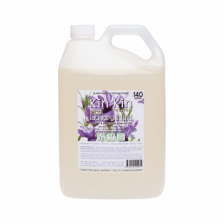 KIN KIN LAUNDRY LIQUID LAVENDER AND YLANG YLANG BULK 5L