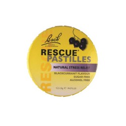 BACH RESCUE PASTILLES BLACKCURRANT 50G