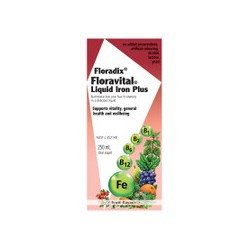 FLORADIX FLORAVITAL LIQUID IRON PLUS 250ML