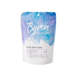 BYRON EPSOM SALTS RELAX BATH SALTS 500G