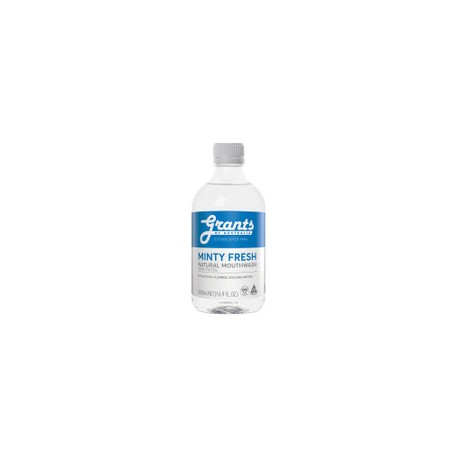 GRANTS MINTY FRESH MOUTH WASH 500ML