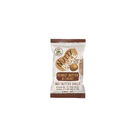 NUTTY BRUCE PEANUT BUTTER AND CACAO BALLS 70G