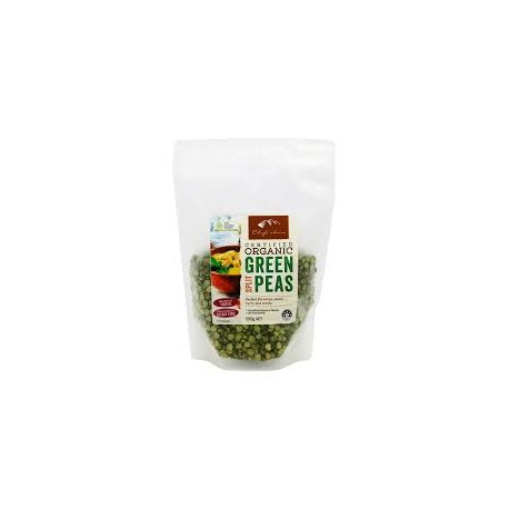 CHEFS CHOICE ORGANIC GREEN SPLIT PEAS 500G