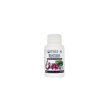 NATURES GOODNESS BIOACTIVATED RESVERATROL 500MG 60 CAPSULES