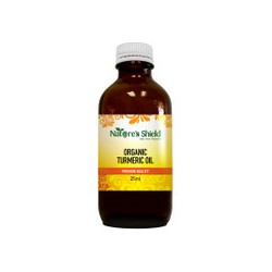 NATURES SHIELD ORGANIC TURMERIC OIL 25ML