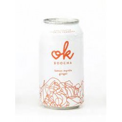 OK BOOCHA LEMON MYRTLE GINGER 375ML