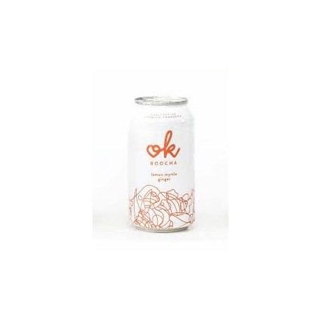 OK BOOCHA LEMON MYRTLE GINGER 375ML