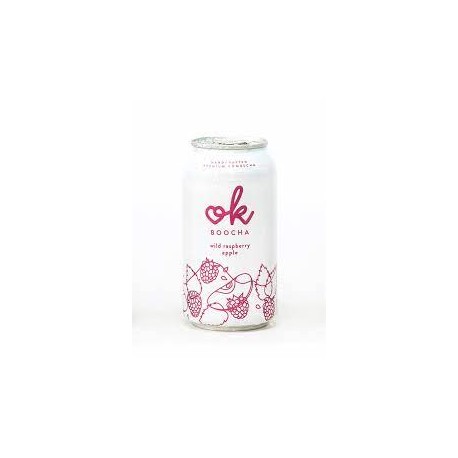 OK BOOCHA WILD RASPBERRY APPLE 375ML