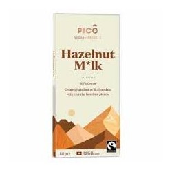 PICO HAZELNUT M*LK CHOCOLATE 80G