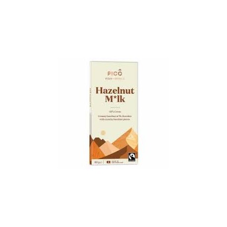 PICO HAZELNUT M*LK CHOCOLATE 80G