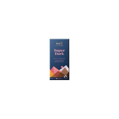 PICO VEGAN ORGANIC SUPER DARK 85 CHOCOLATE 80G