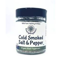 EVERYORGANICS COLD SMOKED SALT AND PEPPER 130G