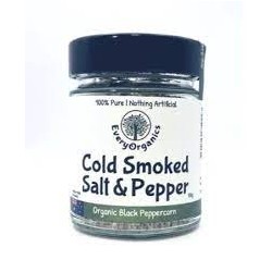 EVERYORGANICS COLD SMOKED SALT AND PEPPER 130G