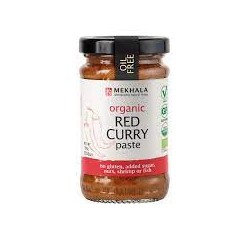 MEKHALA ORGANIC RED CURRY PASTE 100G