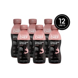 MY MUSCLE CHEF STRAWBERRY PROTEIN SHAKE 375ML