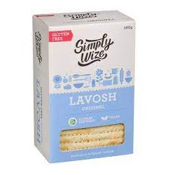 SIMLY WIZE LAVOSH ORIGINAL 180G