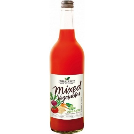 JAMES WHITE ORGANIC MIXED VEGETABLE JUICE 750ML