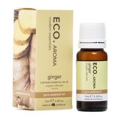 ECO AROMA GINGER ESSENTIAL OIL PURE 10ML