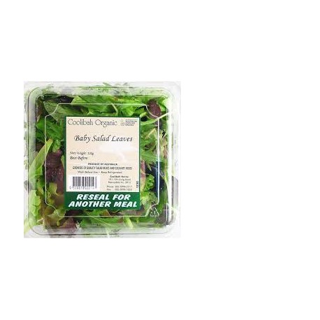 BABY SALAD LEAVES PUNNET 120G