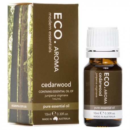 ECO AROMA CEDARWOOD ESSENTIAL OIL 10ML