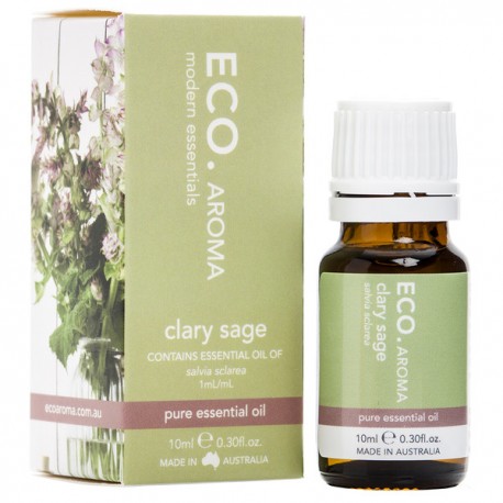 ECO AROMA CLARY SAGE ESSENTIAL OIL 10ML