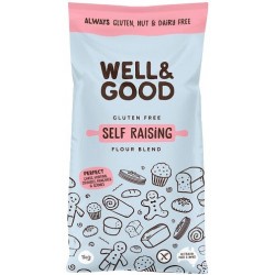 WELL AND GOOD GLUTEN FREE SELF RAISING FLOUR BLEND 1KG