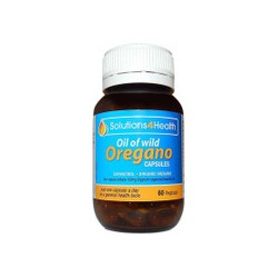 SOLUTIONS4HEALTH OIL OF WILD OREGANO 60 CAPSULES