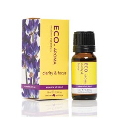 ECO AROMA CLARITY AND FOCUS ESSENTIAL OIL BLEND 10ML