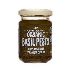 CERES ORGANICS ORGANIC BASIL PESTO 130G