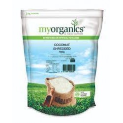 MY ORGANIC COCONUT SHREDDED 500G