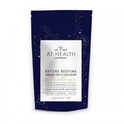 AT HEALTH BEFORE BEDTIME DREAMY HOT CHOCOLATE WITH COLLAGEN 250G