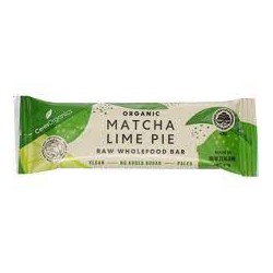 CERES ORGANIC MATCHA LIME PIE RAW WHOLEFOOD BAR 50G