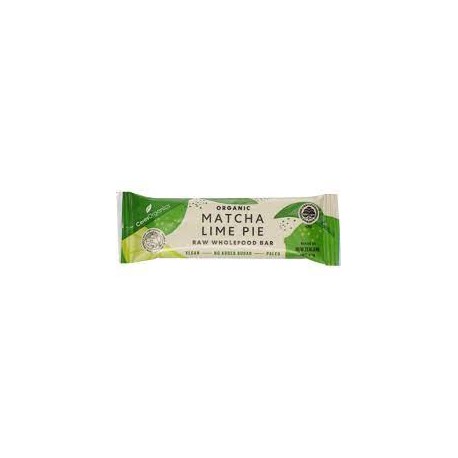 CERES ORGANIC MATCHA LIME PIE RAW WHOLEFOOD BAR 50G