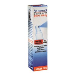 SCHUESSLER TISSUE SALTS ORAL SPRAY WATER ELIMINATOR NAT SULPH 30ML