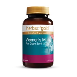 HERBS OF GOLD WOMENS MULTI WITH GRAPESEED 30 TABLETS