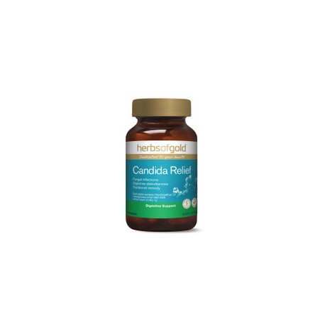 HERBS OF GOLD CANDIDA RELIEF 60 TABLETS